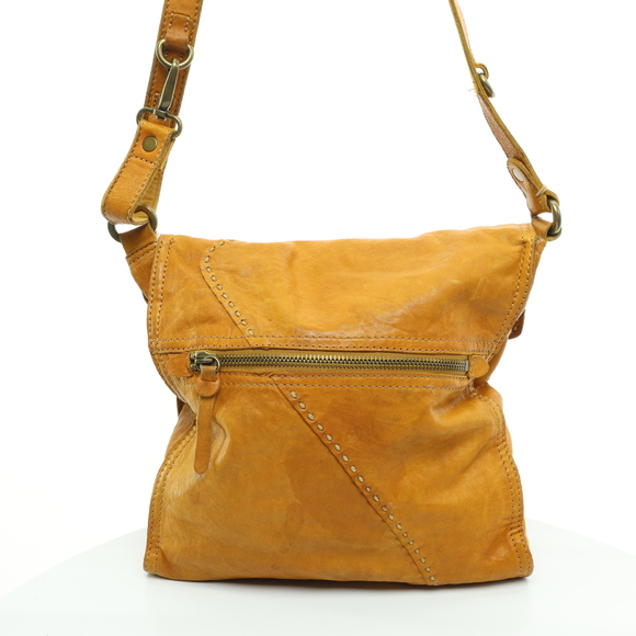 Lucky Brand Abbey Road Handbag Crossbody Purse Leather 19x11x3 Brown - Picture 2 of 16